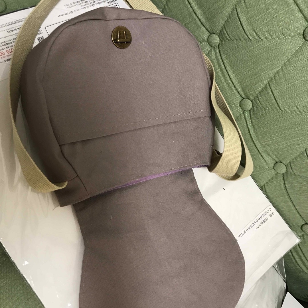 ジョリーフルール ハンドメイド まんまるメッセンジャーバッグ レア生地