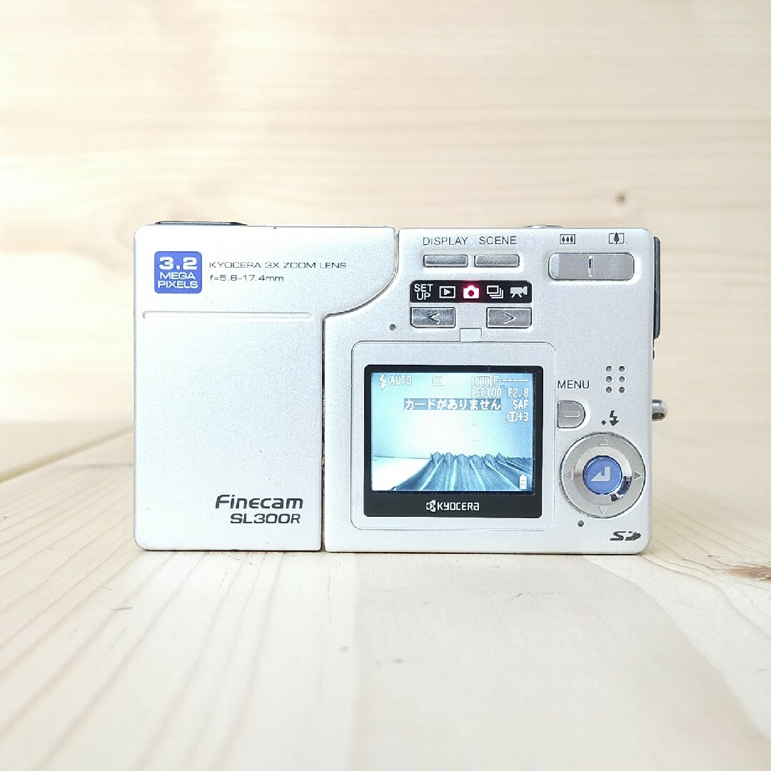 KYOCERA 京セラ Finecam SL300R コンパクトデジタルカメラ-