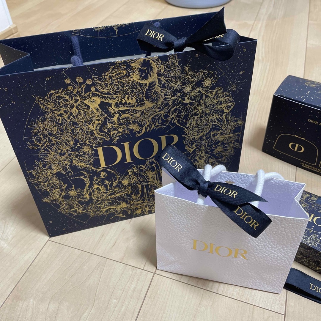 Dior(ディオール)の【送料無料匿名配送✨】ディオール ショッパーセット　ボックス付　Dior レディースのバッグ(ショップ袋)の商品写真