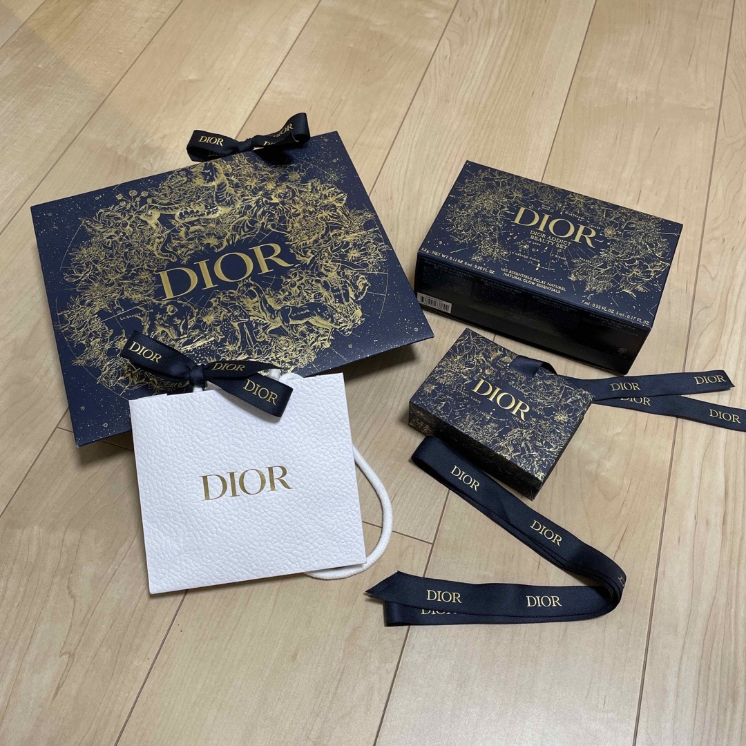 Dior(ディオール)の【送料無料匿名配送✨】ディオール ショッパーセット　ボックス付　Dior レディースのバッグ(ショップ袋)の商品写真