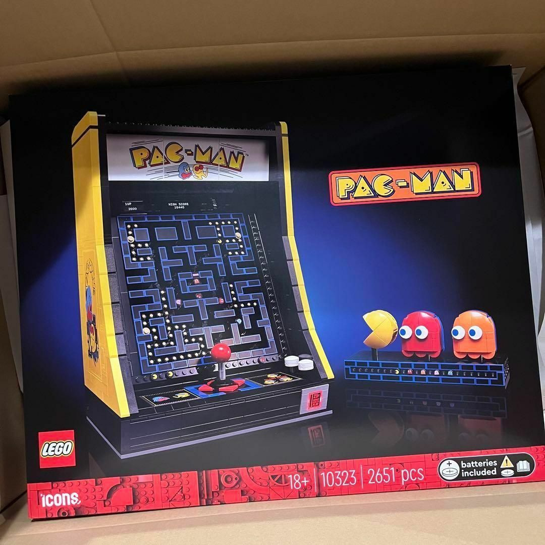 Lego(レゴ)の【新品未使用】レゴ アイコン ゲームセンターマシン パックマン 10323 エンタメ/ホビーのおもちゃ/ぬいぐるみ(模型/プラモデル)の商品写真
