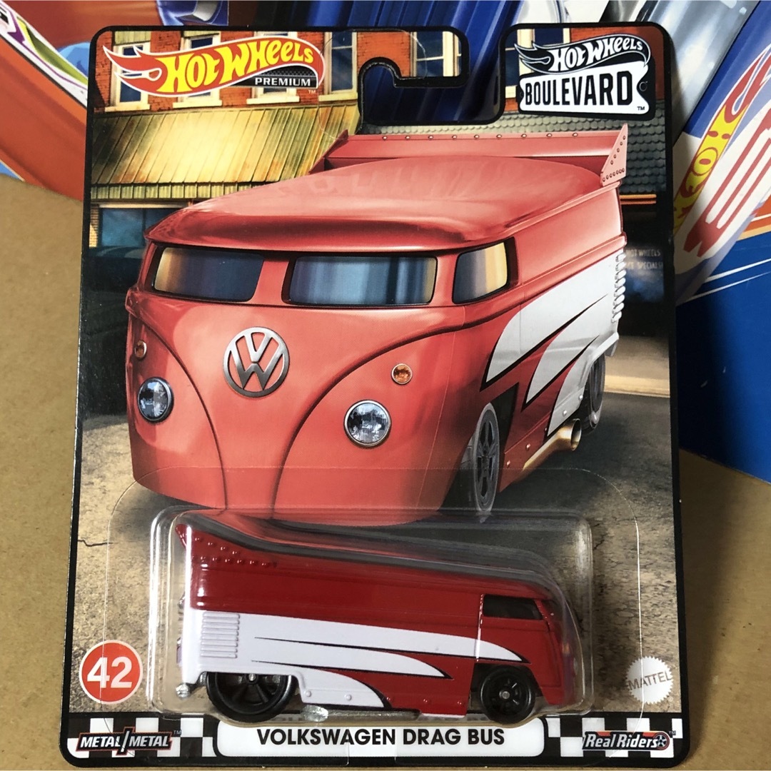 2台セット ホットウィール フォルクスワーゲン ドラッグ バスの通販 by