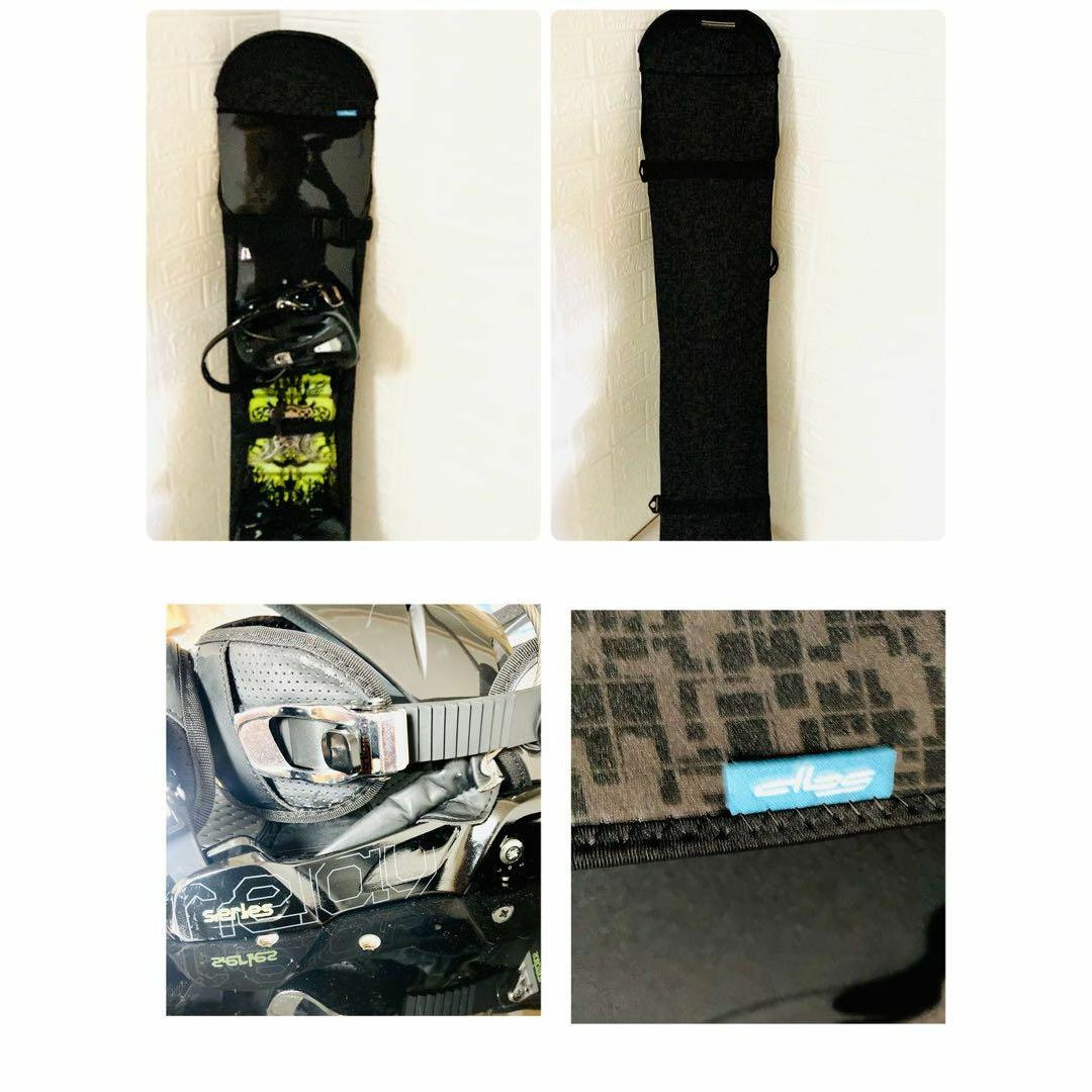 SALOMON - SALOMON PULSE スノーボード ×ビンディング、カバー付き
