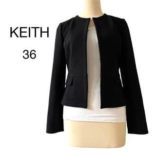 新品未使用　KEITH  キース　ノーカラージャケット