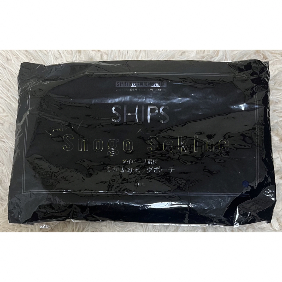 SHIPS(シップス)のspring2015年7月号付録SHIPS×Shogo Sekineコラボポーチ レディースのファッション小物(ポーチ)の商品写真