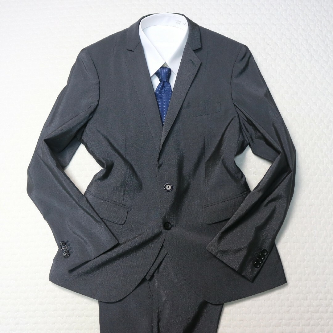 THE SUIT COMPANY(スーツカンパニー)の最高級ライン【ベスト★リバーシブル】3ピース CERIMONIA スーツ メンズのスーツ(セットアップ)の商品写真