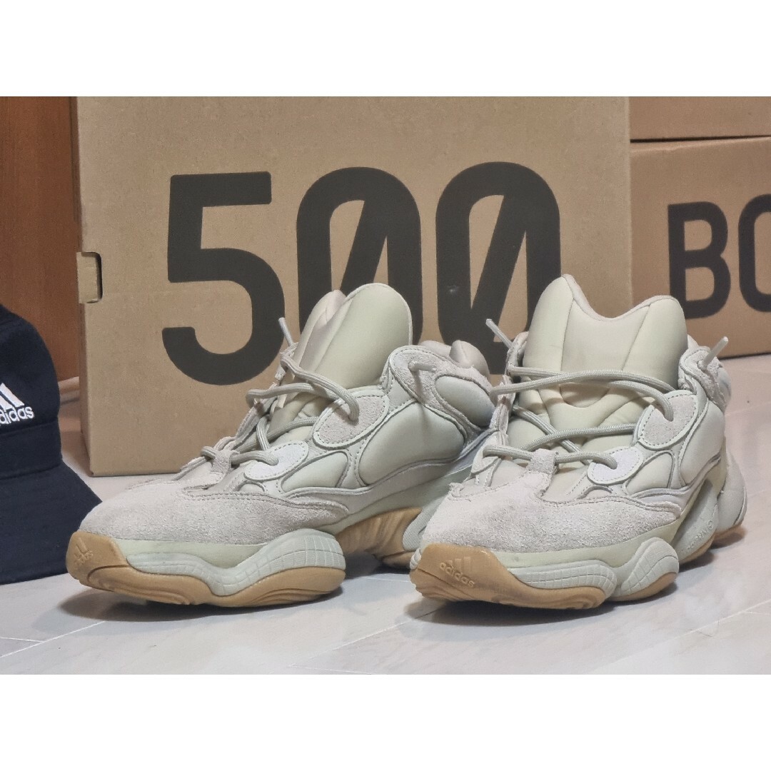 ②美品 YEEZY 500 stone 27cm adidas イージー