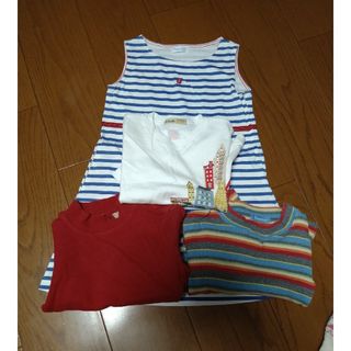 ファミリア(familiar)のぱぱふん様専用  ファミリア   110cm  4枚セット(Tシャツ/カットソー)