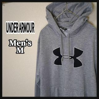 アンダーアーマー(UNDER ARMOUR)の★UNDER ARMOUR★大人気 Bigロゴ スウェット パーカー  メンズM(パーカー)