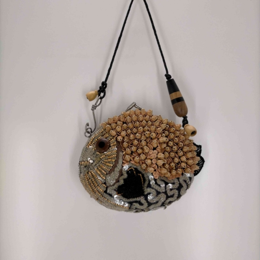 Jamin Puech(ジャマンピュエッシュ) お魚 巾着バック レディース
