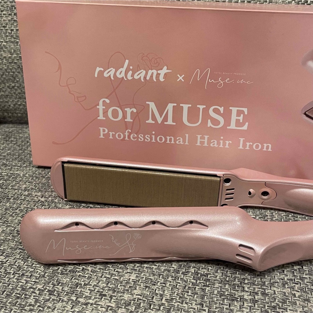 未使用】B next ラディアント LM125-MUSEヘアアイロン - ヘアアイロン
