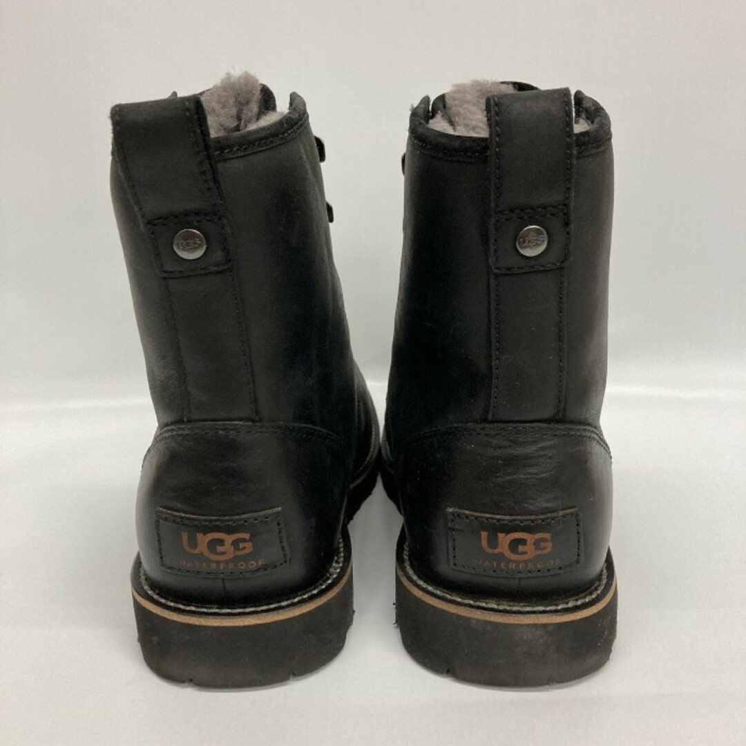 ☆UGG アグ M HANNEN TL レザー レースアップブーツ ブラック size25cm