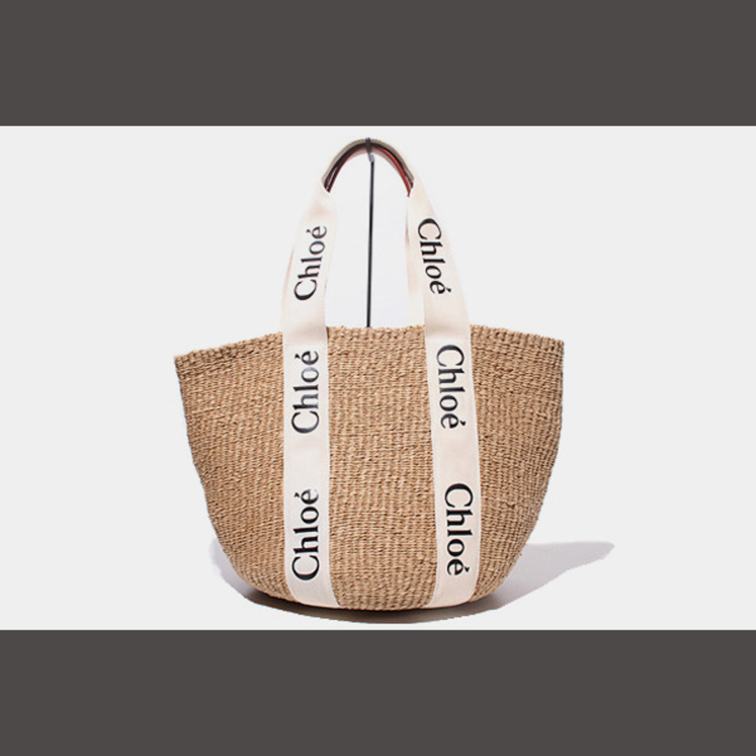 新品タグ付き】Chloe woody ラージバスケット カゴバッグ-