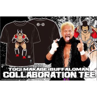 真壁刀義 Tシャツ 新日本プロレス キン肉マン バッファローマン バンバンビガロ(Tシャツ/カットソー(半袖/袖なし))