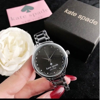 ケイトスペードニューヨーク(kate spade new york)の新品　刻印　ケイトスペードニューヨーク♠　腕時計　ウオッチ　シルバー(腕時計)