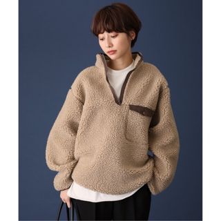 スピックアンドスパン(Spick & Span)の【Spick & Span】ボンディングボアフリース◆(ブルゾン)