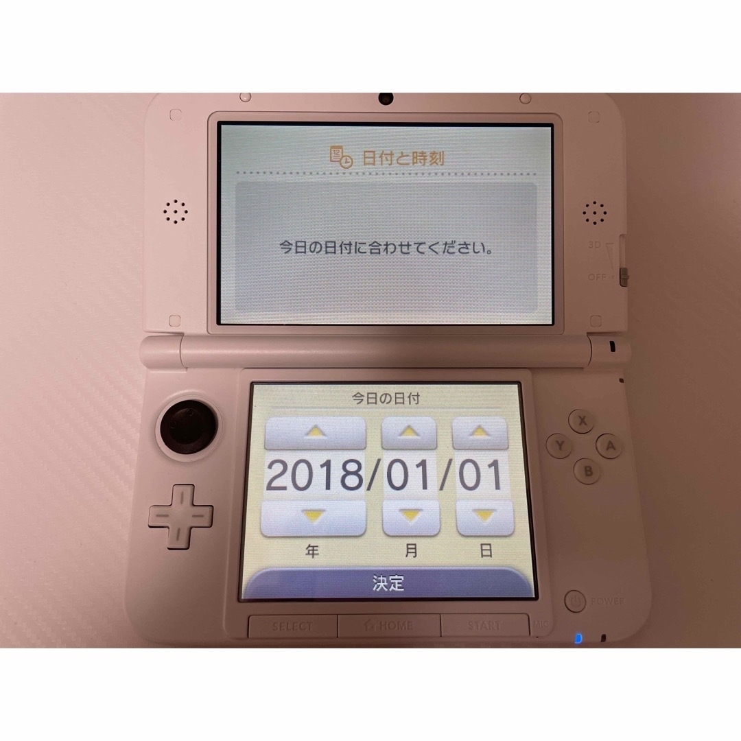 ニンテンドー3DS(ニンテンドー3DS)の任天堂 3DS LL 本体 ピンク 充電機セット エンタメ/ホビーのゲームソフト/ゲーム機本体(携帯用ゲーム機本体)の商品写真