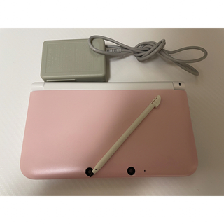 ニンテンドー3DS(ニンテンドー3DS)の任天堂 3DS LL 本体 ピンク 充電機セット(携帯用ゲーム機本体)