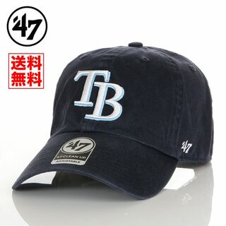 【新品】47BRAND キャップ タンパベイ レイズ 帽子 紺メンズ レディース