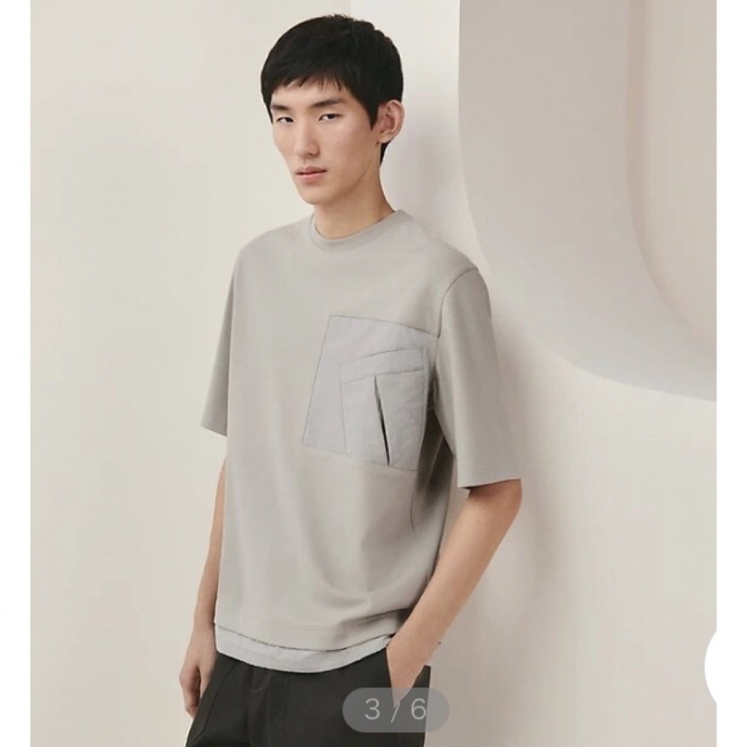 Hermes(エルメス)の新品　エルメス　Tシャツ　ポケット　シェーヌダンクル メンズのトップス(Tシャツ/カットソー(半袖/袖なし))の商品写真