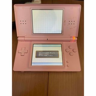 ニンテンドウ(任天堂)のニンテンドー　DS   light ピンク　ジャンク品(家庭用ゲーム機本体)