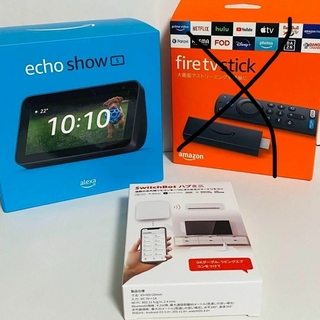 アマゾン(Amazon)の【新品】Echo Show 5＋SwitchBot(テレビ)