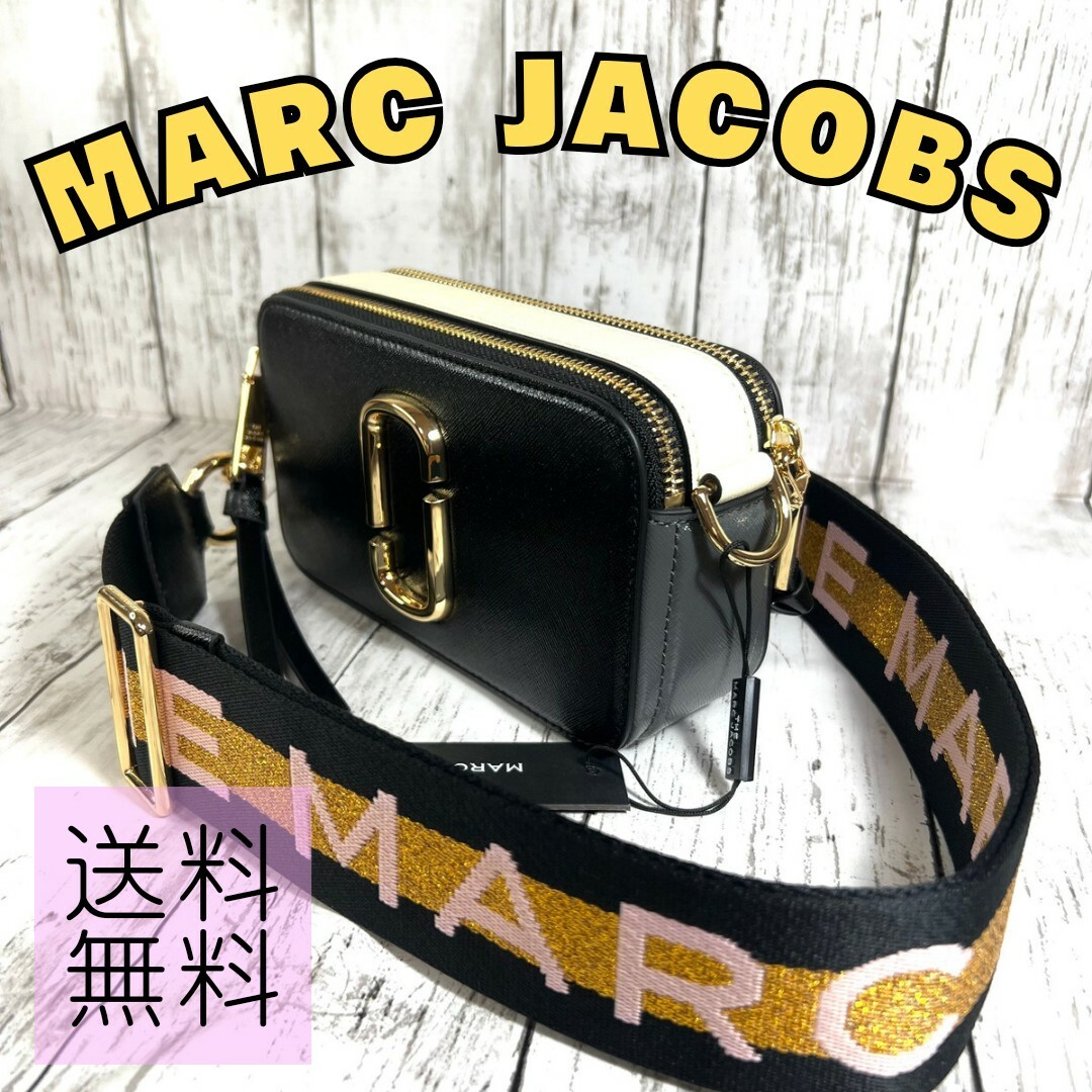 MARC JACOBS ショルダー カメラバッグ スナップショット ブラック ...