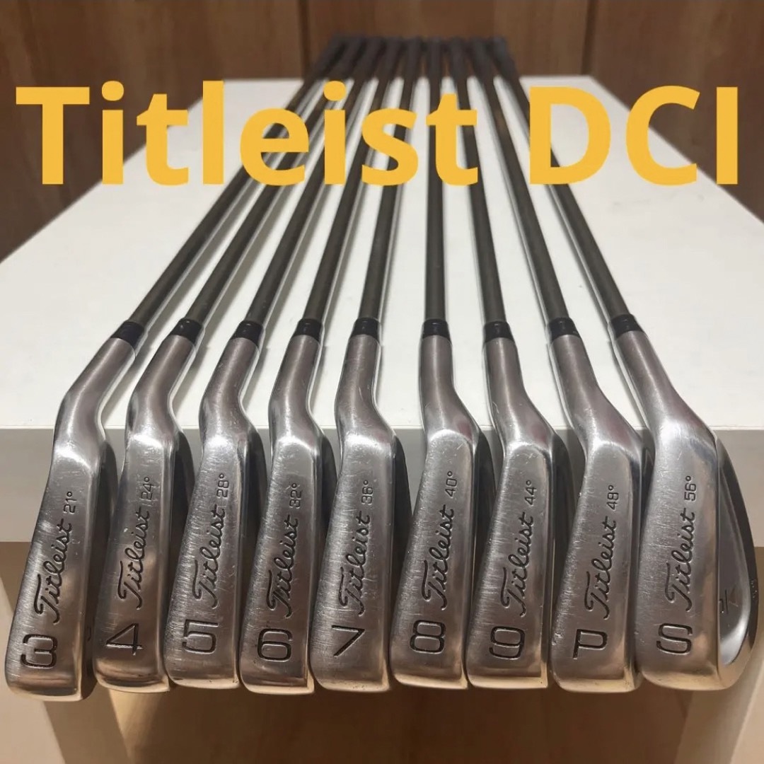 【Titleist】DCI アイアン9本セット 希少名器 レア FLEX-R 男 | フリマアプリ ラクマ