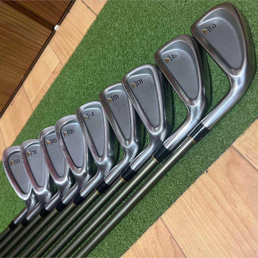 【Titleist】DCI アイアン9本セット 希少名器 レア FLEX-R 男