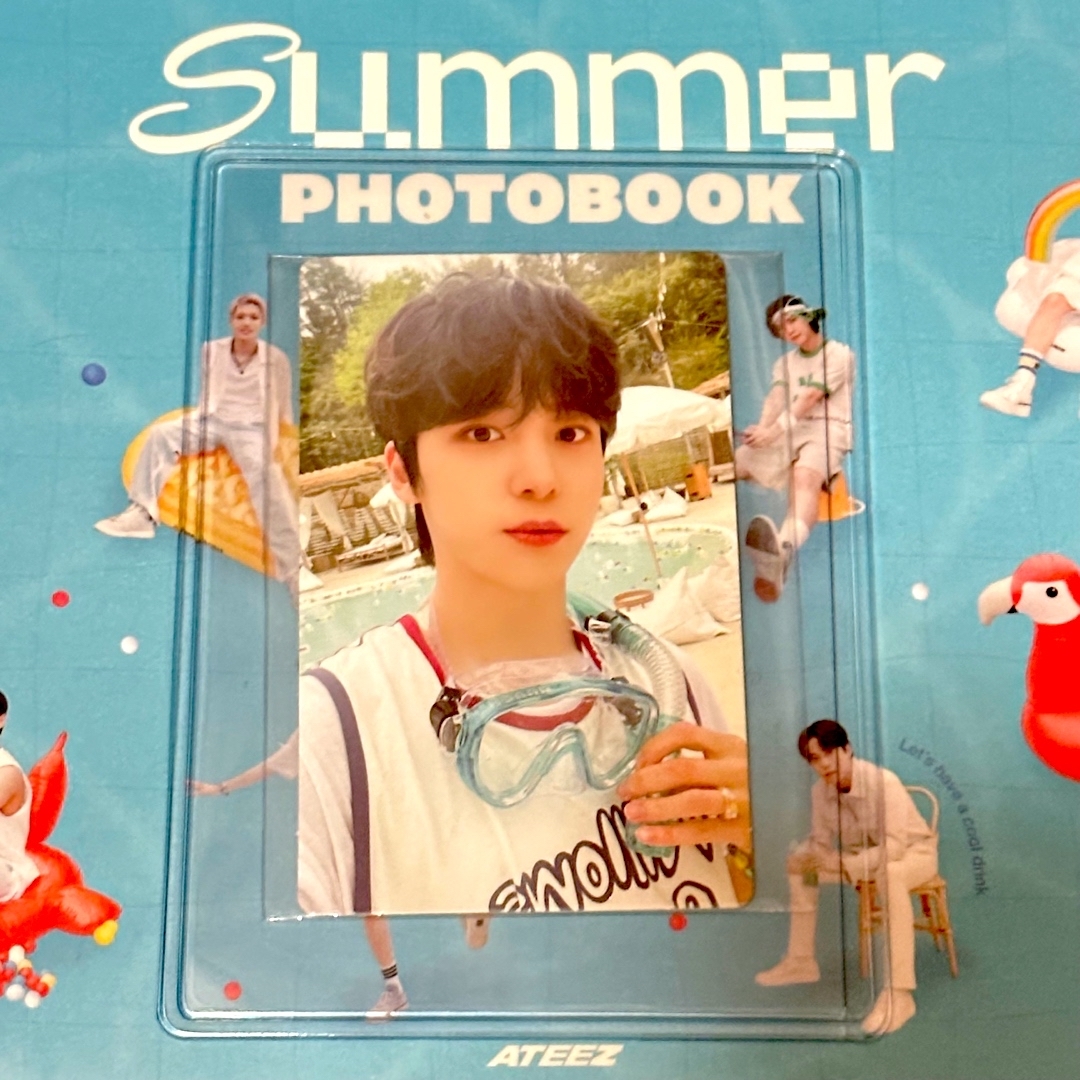 ATEEZ summer photobook KQ限定特典 トレカ ジョンホ