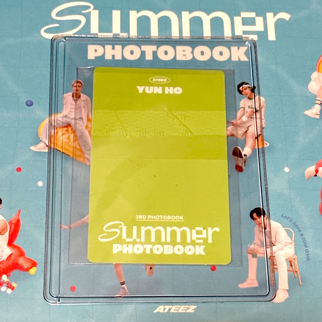 ATEEZ ユノ　SUMMER PHOTOBOOK KQ トレカ