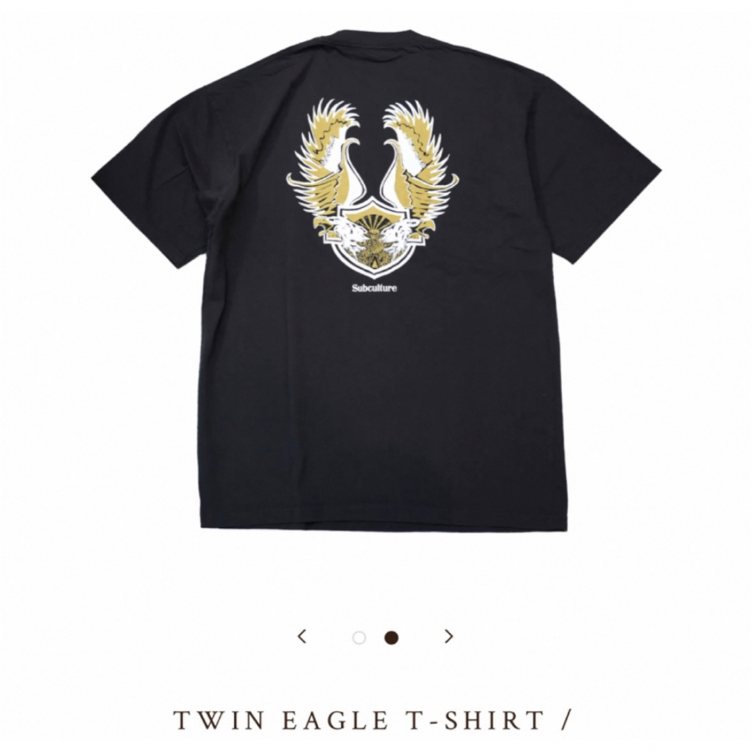 subculture scサブカルチャーsc TWIN EAGLE  1 メンズのトップス(Tシャツ/カットソー(半袖/袖なし))の商品写真