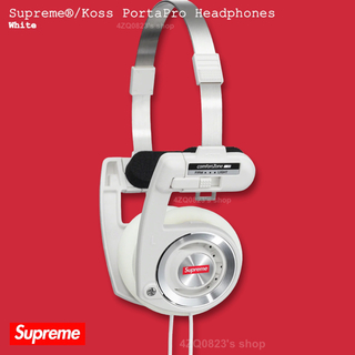 Supreme Koss PortaPro Headphones ヘッドホンの通販 by