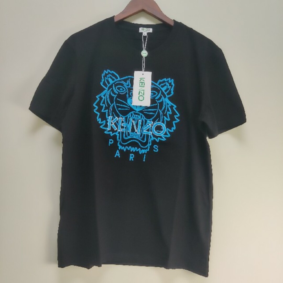 KENZO ケンゾー tシャツ ビックタイガー 立体刺繍ロゴ入り 美品-