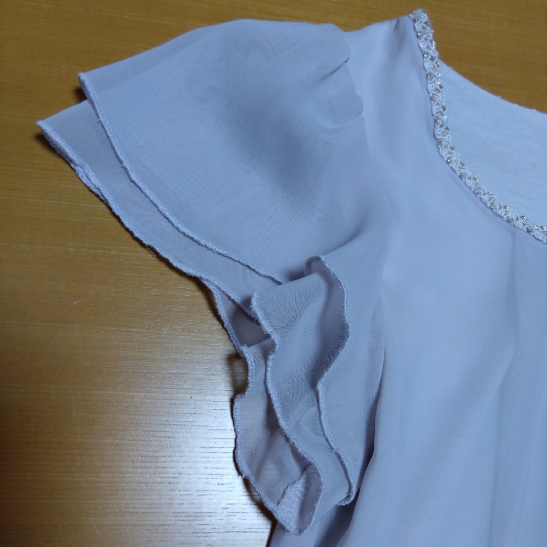 PROPORTION BODY DRESSING(プロポーションボディドレッシング)のボディドレッシング☆カットソー☆ライトパープル☆３☆Ｍ〜Ｌ レディースのトップス(シャツ/ブラウス(半袖/袖なし))の商品写真