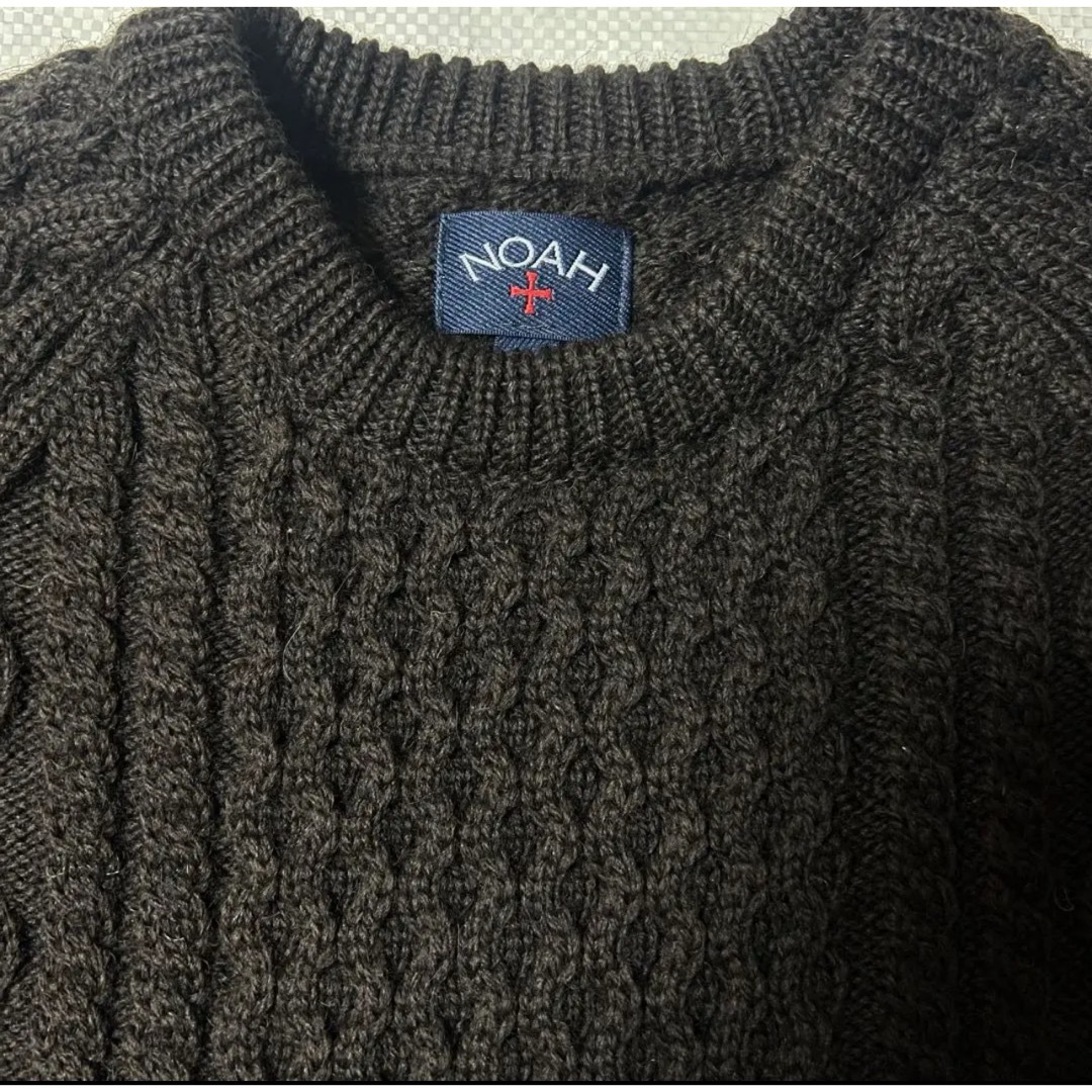 NOAH ケーブルニットセーター　ノア　Fisherman Sweater 1