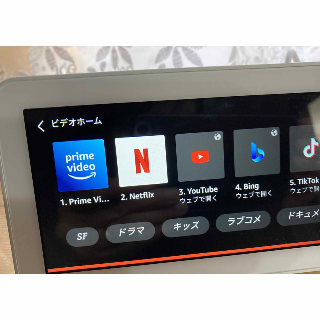 Amazon(アマゾン)のAmazon echo show 5 スマホ/家電/カメラのテレビ/映像機器(その他)の商品写真