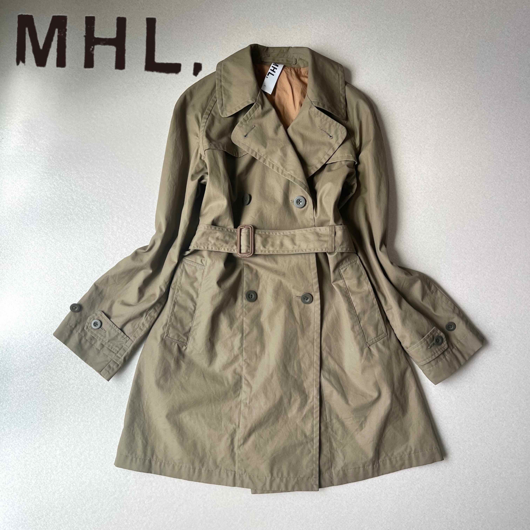 美品』マーガレット ハウエル MHL アウター コート-escolasantosdumont