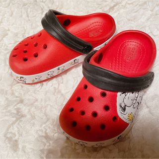 クロックス(crocs)のクロックス ベビー スヌーピー c7(サンダル)