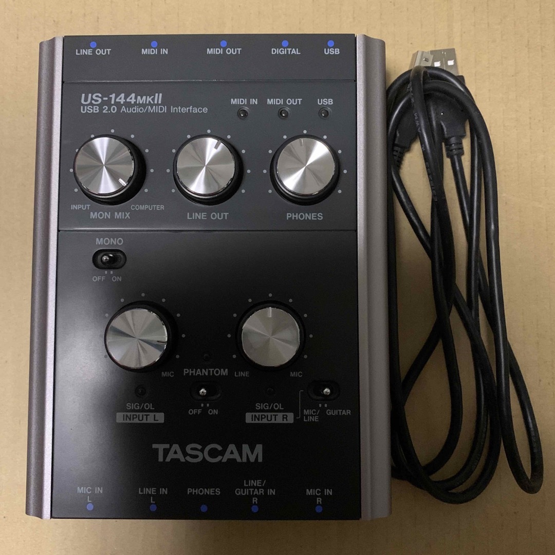 TASCAM US-144MK II オーディオインターフェース