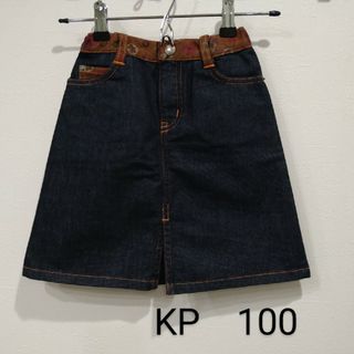 ニットプランナー(KP)のKP ニットプランナー　花柄　スカート　100(スカート)