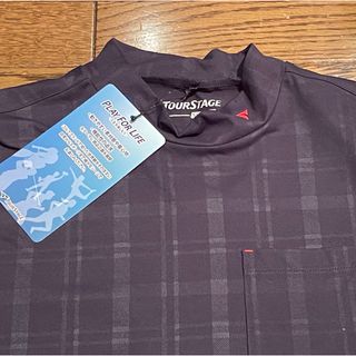 ツアーステージ(TOURSTAGE)の【送料無料・匿名発送】ツアーステージ　メンズ　Tシャツ   Ｍサイズ　ネイビー(ウエア)