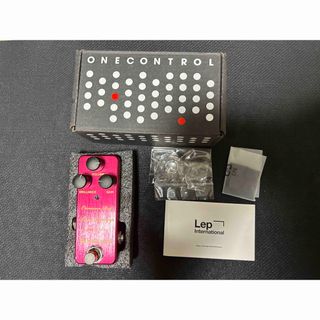 One Control CRIMSON RED ベース プリアンプ エフェクター(エフェクター)