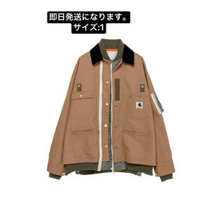 サカイ(sacai)のSacai x Carhartt WIP Canvas MA-1 Jacket(ブルゾン)