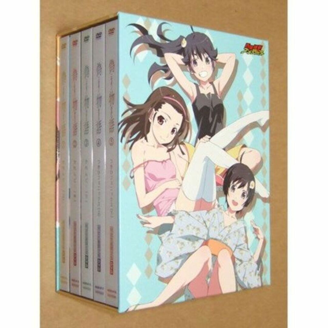 偽物語 DVD 限定版全5巻＋収納BOX