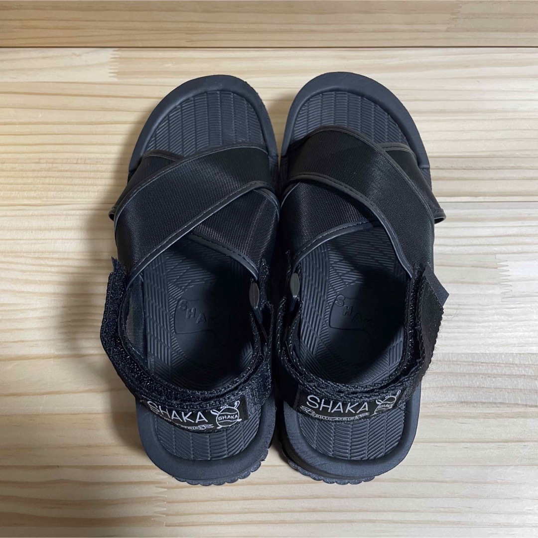 SHAKA - シャカ SHAKA サンダル us6 24.0cm 厚底 ビール5cm ブラックの ...