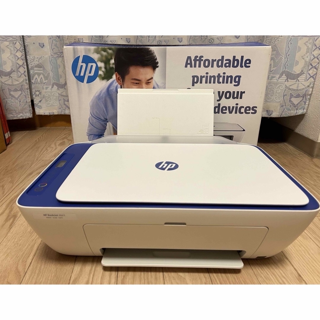 HP(ヒューレットパッカード)の600円HP DeskJet2621オールインワン、ワイヤレスプリンタ、スキャン スマホ/家電/カメラのPC/タブレット(PC周辺機器)の商品写真