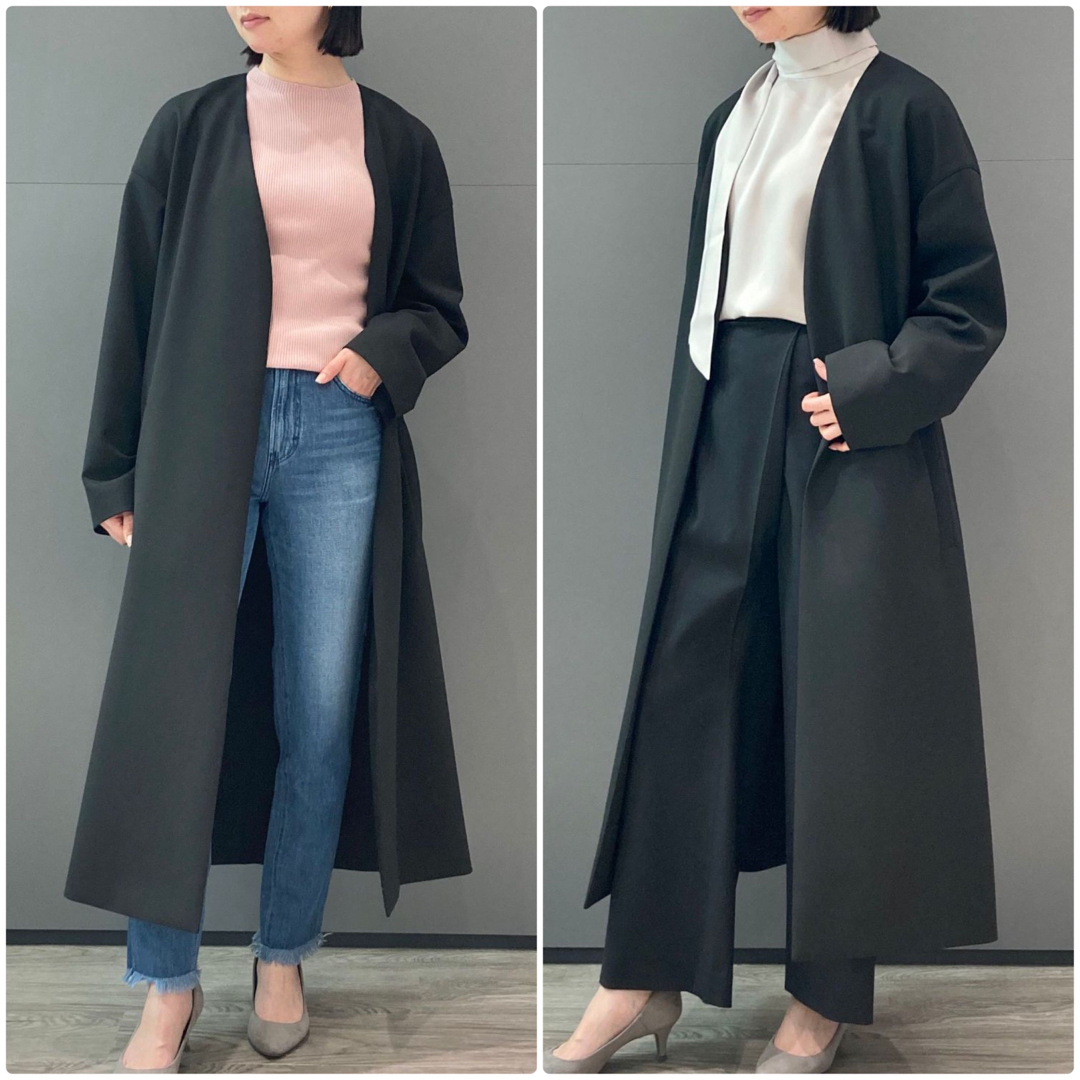 Theory luxe - theory luxe 21SS Versa ロングコート 紺の通販 Theory luxe - theory luxe 21SS Versa ロングコート 紺の通販