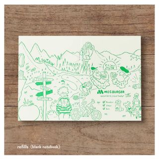 TRAVELER' S notebookモスバーガー50thアニバーサリーセットの通販 by