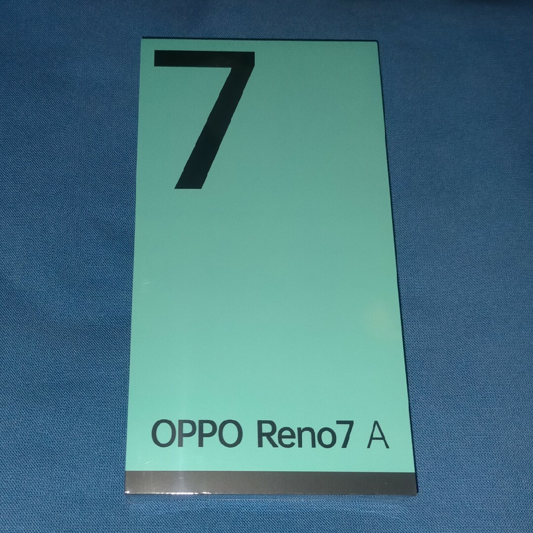 新品 OPPO Reno7 A 128GBブラック ワイモバイル SIMフリースマホ/家電/カメラ